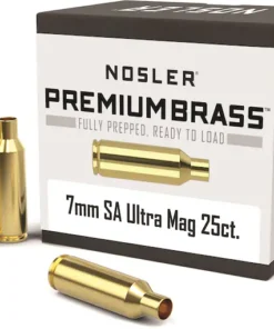 Nosler Custom Brass 7mm Remington Short Action Ultra Magnum Box of 25