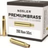 Nosler Custom Brass 280 Remington Box of 50