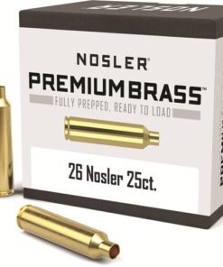 Nosler Custom Brass 26 Nosler Box of 25