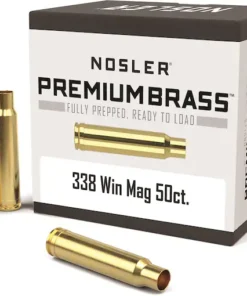 Nosler Custom Brass 338 Winchester Magnum Box of 50