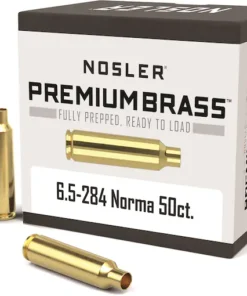 Nosler Custom Brass 6.5mm-284 Norma Box of 50