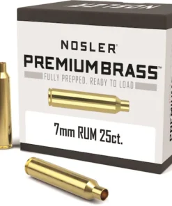 Nosler Custom Brass 7mm Remington Ultra Magnum Box of 25