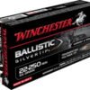 Opplanet winchester ballistic silvertip 22 250 remington 55 grain fragmenting polymer tip centerfire rifle ammo 20 rounds sbst22250b main.jpg