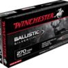 Opplanet winchester ballistic silvertip 270 winchester short magnum 130 grain fragmenting polymer tip brass cased centerfire rifle ammo 20 rounds sbst2705 main.jpg
