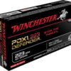 Opplanet winchester defender rifle 223 remington 60 grain split core hollow point centerfire rifle ammo 20 rounds s223rpdb main.jpg