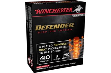 Opplanet winchester defender shotshell 410 bore 1 3 oz 3in centerfire shotgun ammo 10 rounds s413pdx1 main.jpg
