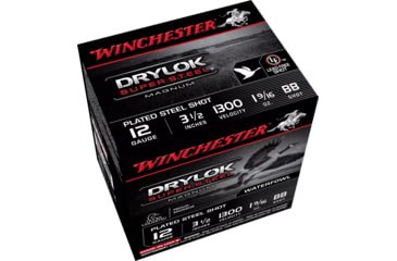 Opplanet winchester drylok 12 gauge 1 9 16 oz 3 5in centerfire shotgun ammo 25 rounds xsm12lbb main 1.jpg