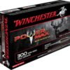 Opplanet winchester power max bonded 300 winchester magnum 150 grain notched protected hollow point brass cased centerfire rifle ammo 20 rounds x30wm1bp main.jpg