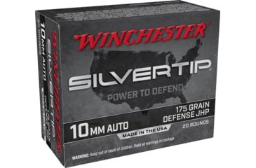 Opplanet winchester super x handgun 10mm auto 175 grain silvertip jacketed hollow point centerfire pistol ammo 20 rounds w10mmst main.jpg