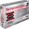 Opplanet winchester super x rifle 243 winchester 80 grain jacketed soft point brass cased centerfire rifle ammo 20 rounds x2431 main.jpg
