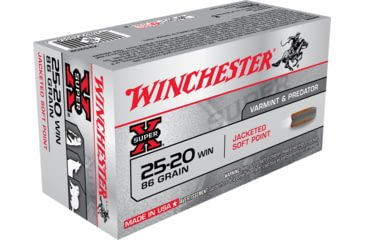 Opplanet winchester super x rifle 25 20 winchester 86 grain jacketed soft point centerfire rifle ammo 50 rounds x25202 main.jpg