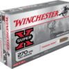 Opplanet winchester super x rifle 270 winchester 130 grain power point brass cased centerfire rifle ammo 20 rounds x2705 main.jpg