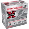 Opplanet winchester super x shotshell 12 gauge 1 1 16 oz 2 75in centerfire shotgun ammo 25 rounds wex12bb main.jpg