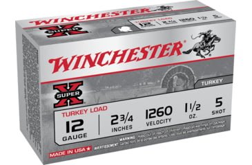Opplanet winchester super x shotshell 12 gauge 1 1 2 oz 2 75in centerfire shotgun ammo 10 rounds x12mt5 main.jpg
