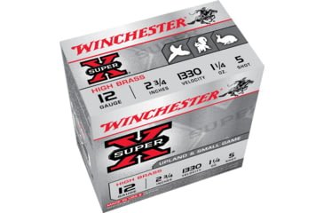 Opplanet winchester super x shotshell 12 gauge 1 1 4 oz 2 3 4 in size 5 centerfire shotgun ammo 25 x125 main.jpg