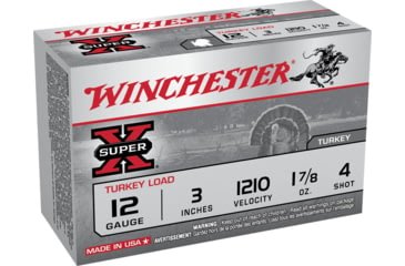 Opplanet winchester super x shotshell 12 gauge 1 7 8 oz 3in centerfire shotgun ammo 10 rounds x123mt4 main.jpg