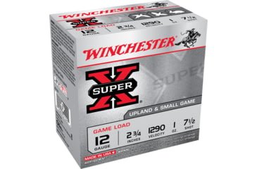 Opplanet winchester super x shotshell 12 gauge 1 oz 2 75in centerfire shotgun ammo 25 rounds xu127 main.jpg
