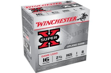 Opplanet winchester super x shotshell 16 gauge 1 oz 2 75in centerfire shotgun ammo 25 rounds xu168 main.jpg