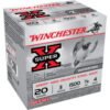 Opplanet winchester super x shotshell 20 gauge 7 8 oz 3in centerfire shotgun ammo 25 rounds wex2034 main.jpg
