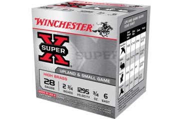 Opplanet winchester super x shotshell 28 gauge 3 4 oz 2 75in centerfire shotgun ammo 25 rounds x286 main.jpg