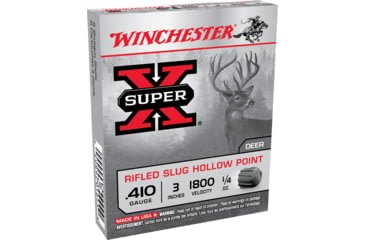 Opplanet winchester super x shotshell 410 bore 1 4 oz 3in centerfire shotgun slug ammo 5 rounds x413rs5 main.jpg