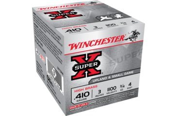 Opplanet winchester super x shotshell 410 bore 3 4 oz 3in centerfire shotgun ammo 25 rounds x413h4 main.jpg