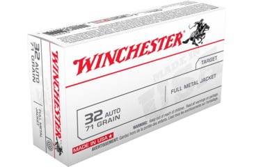 Opplanet winchester usa handgun 32 acp 71 grain full metal jacket brass cased centerfire pistol ammo 50 rounds q4255 main.jpg