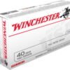 Opplanet winchester usa handgun 40 s w 180 grain full metal jacket brass cased centerfire pistol ammo 50 rounds q4238 main.jpg