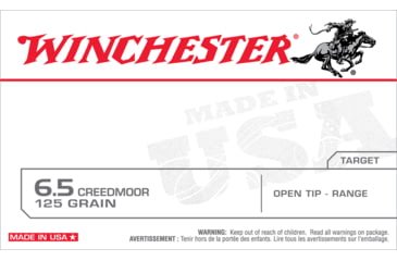 Opplanet winchester usa rifle 6 5 creedmoor 125 grain full metal jacket centerfire rifle ammo 20 rounds usa65cm main.jpg