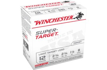 Opplanet winchester usa shotshell 12 gauge 1 1 8 oz 2 75in centerfire shotgun ammo 25 rounds trgt128 main.jpg