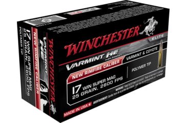 Opplanet winchester varmint he 17 winchester super magnum 25 grain polymer tip rimfire ammo 50 rounds s17w25 main.jpg