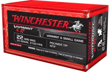 Opplanet winchester varmint lf 22 winchester magnum rimfire 25 grain ntx polymer tip rimfire ammo 50 rounds x22mhlf main.jpg